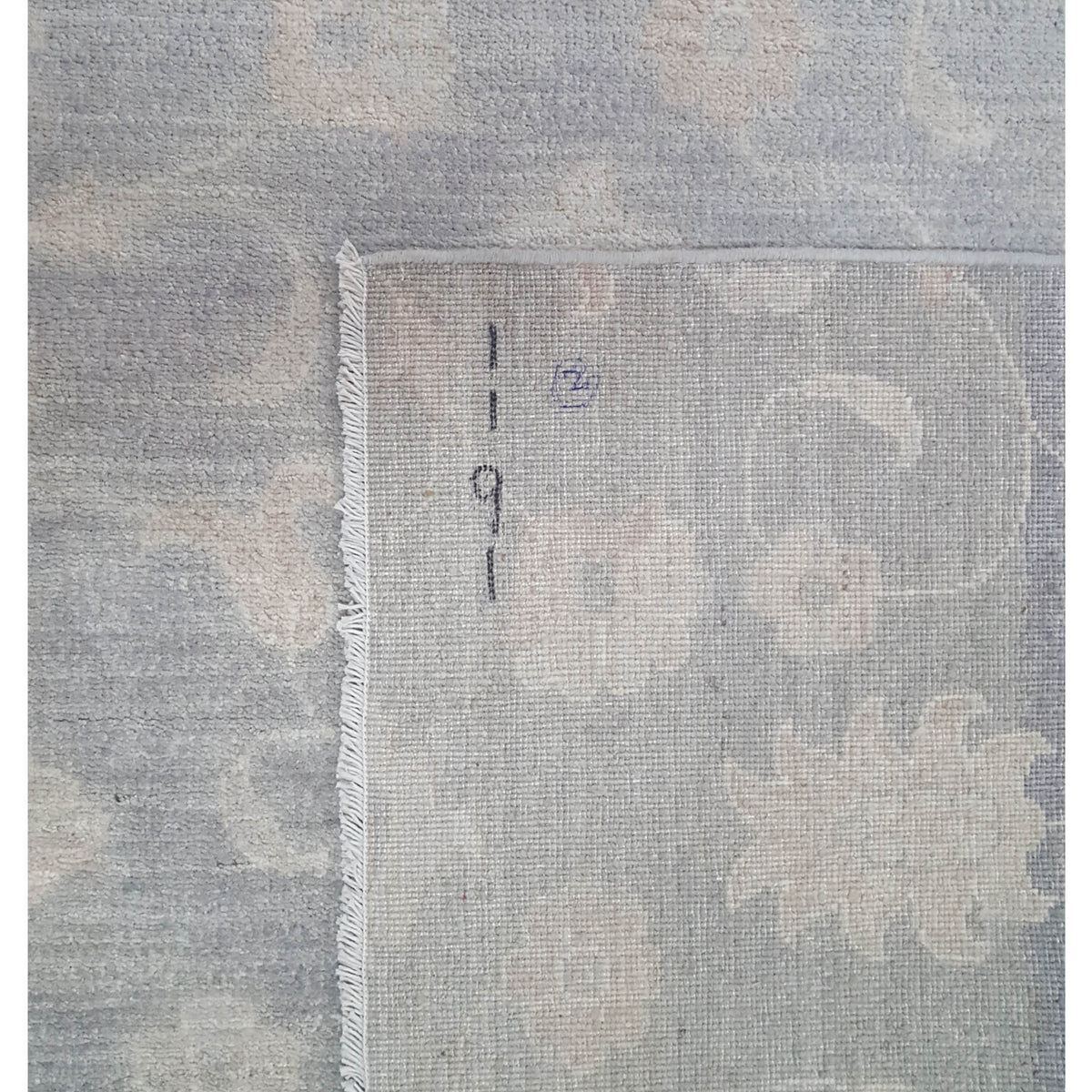 Pacific Ziegler 43450 Grey Grey Transitional Hand Knotted Rug