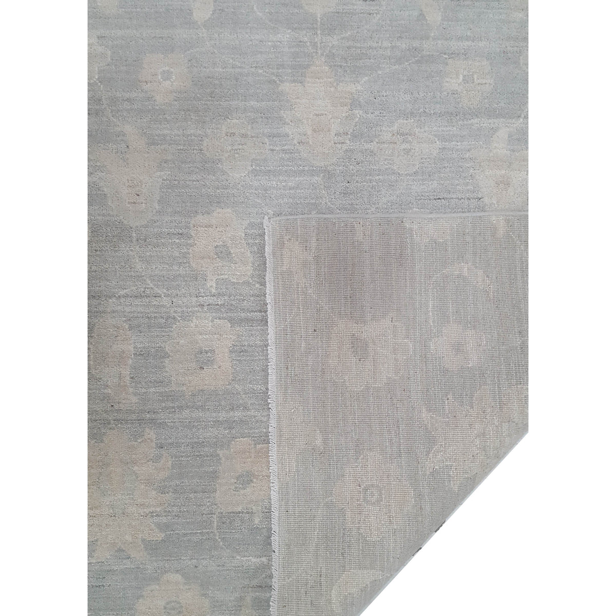 Pacific Ziegler 43454 Grey Ivory Traditional Hand Knotted Rug