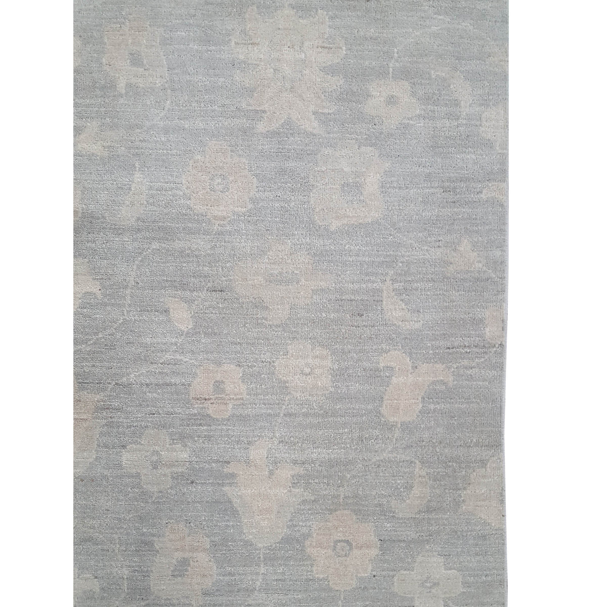 Pacific Ziegler 43455 Grey Ivory Traditional Hand Knotted Rug