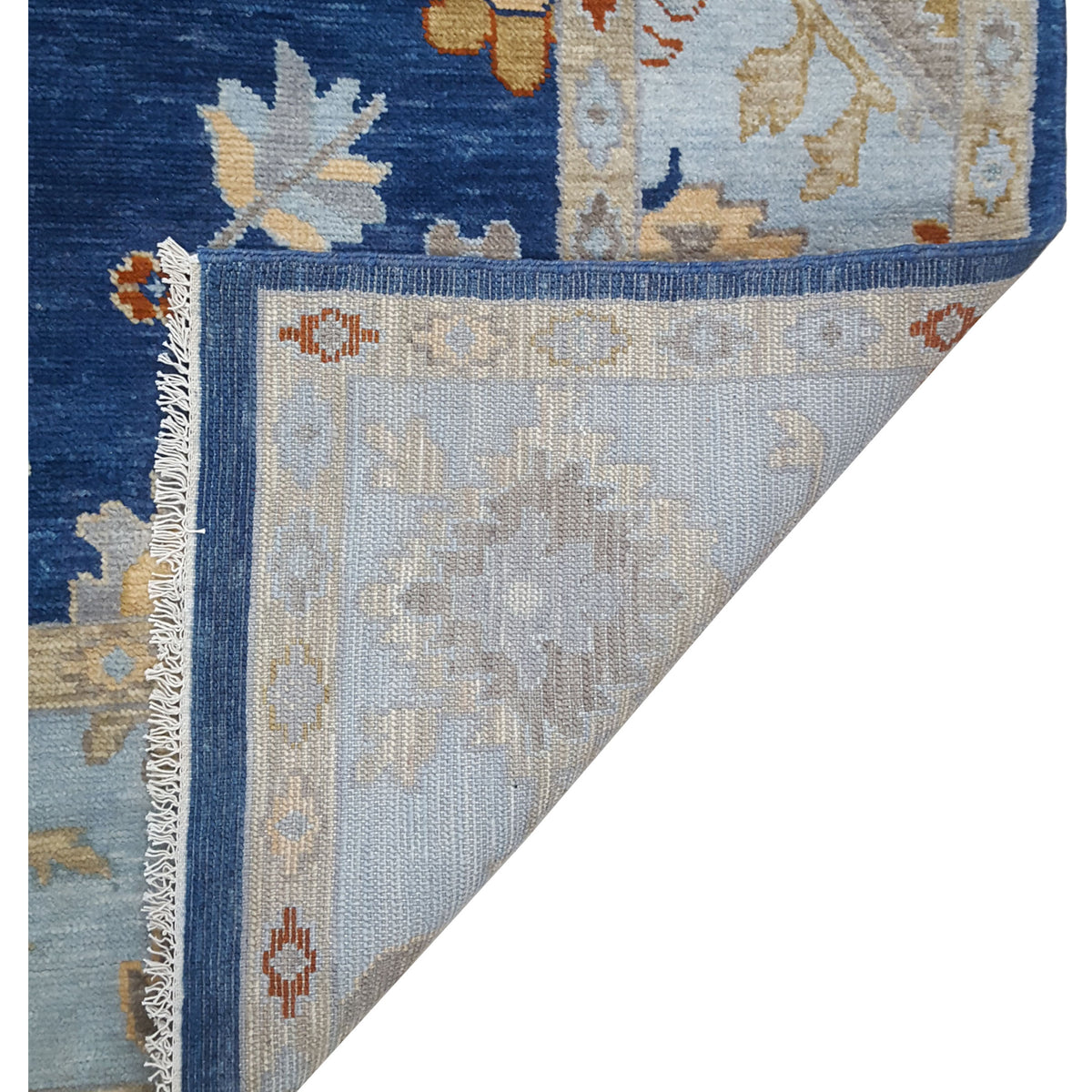 Pacific Anatolian Revival 43466 Navy Lt.Blue Transitional Hand Knotted Rug