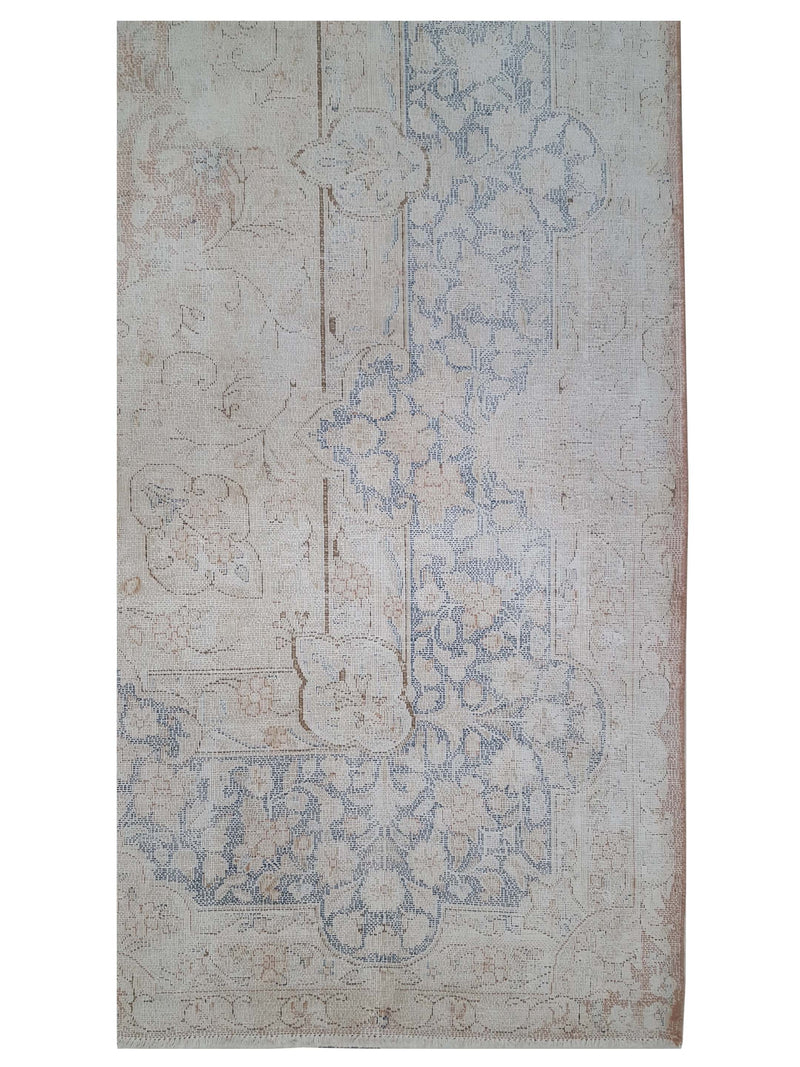 Pacific Vintage 43505 Ivory Orange Vintage Hand Knotted Rug