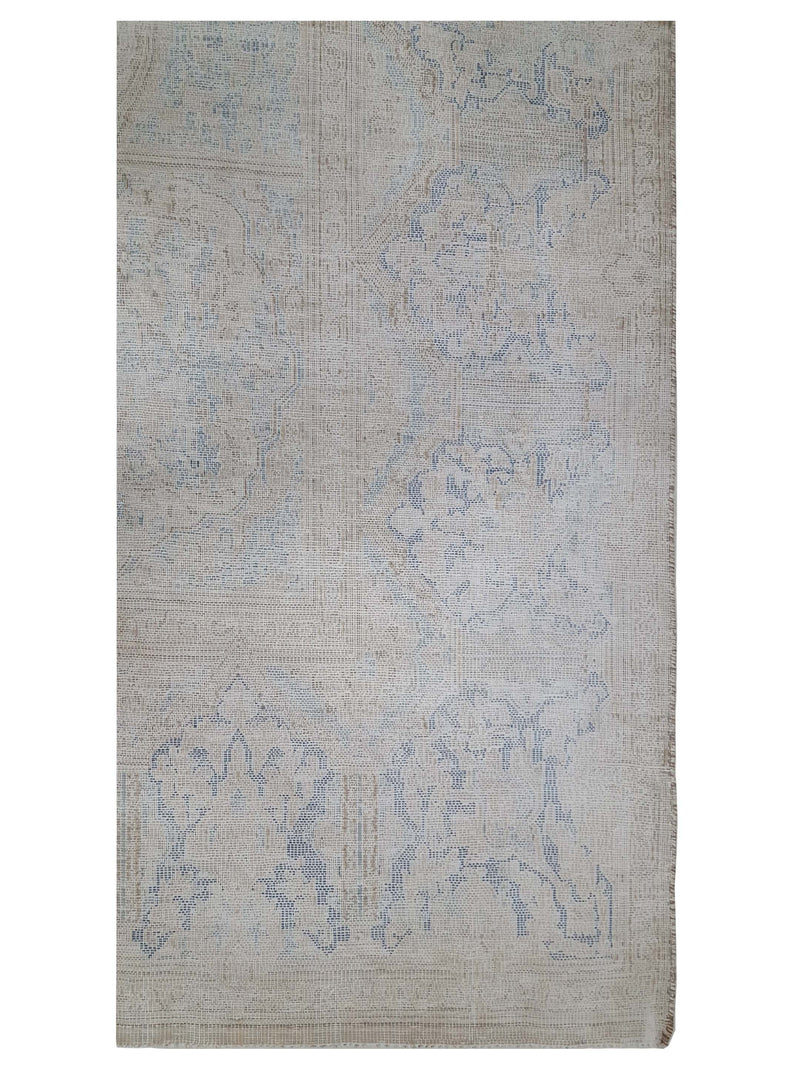Pacific Vintage 43510 Ivory Ivory Vintage Hand Knotted Rug