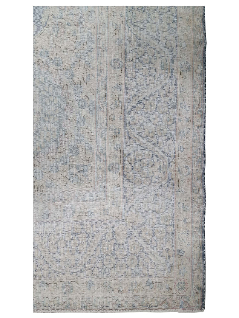 Pacific Vintage 43512 Ivory Grey Vintage Hand Knotted Rug