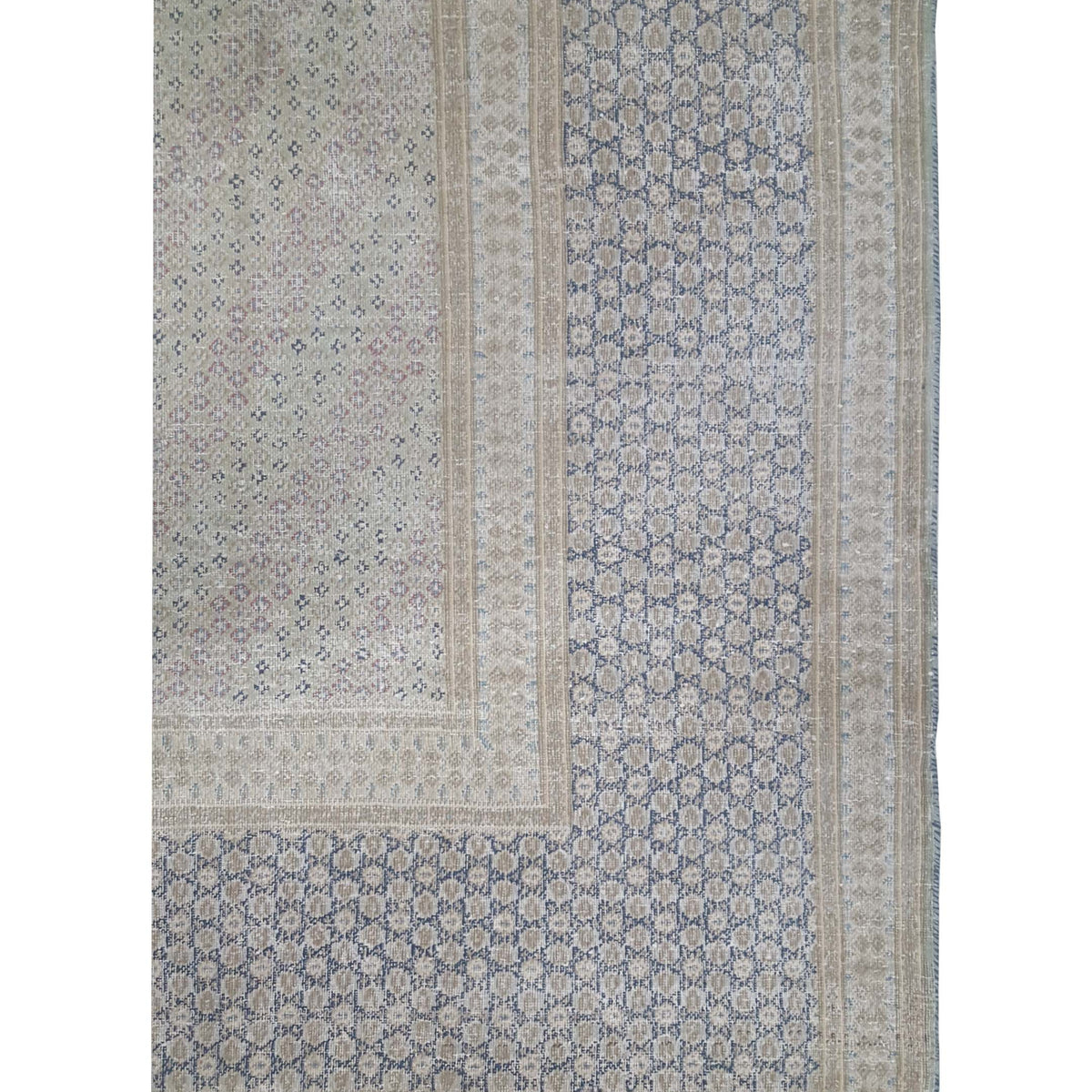 Pacific Vintage 43516 Ivory Ivory Vintage Hand Knotted Rug