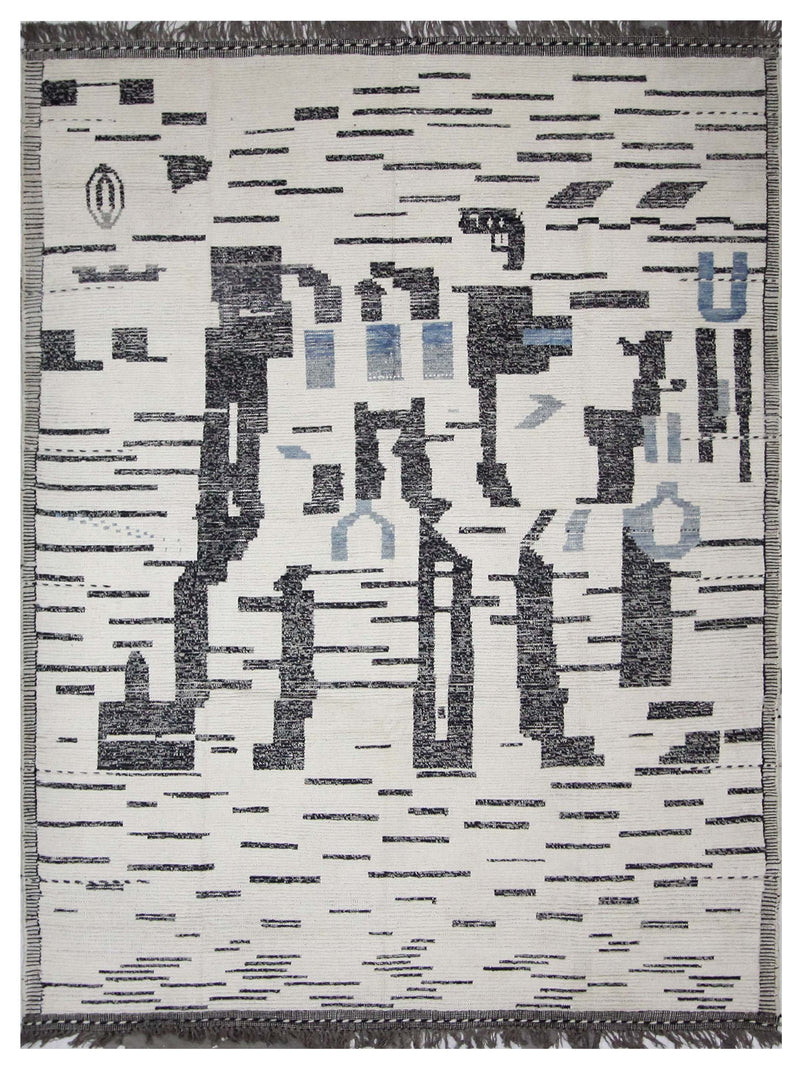 Pacific Moroccan  Ivory Grey Transitional