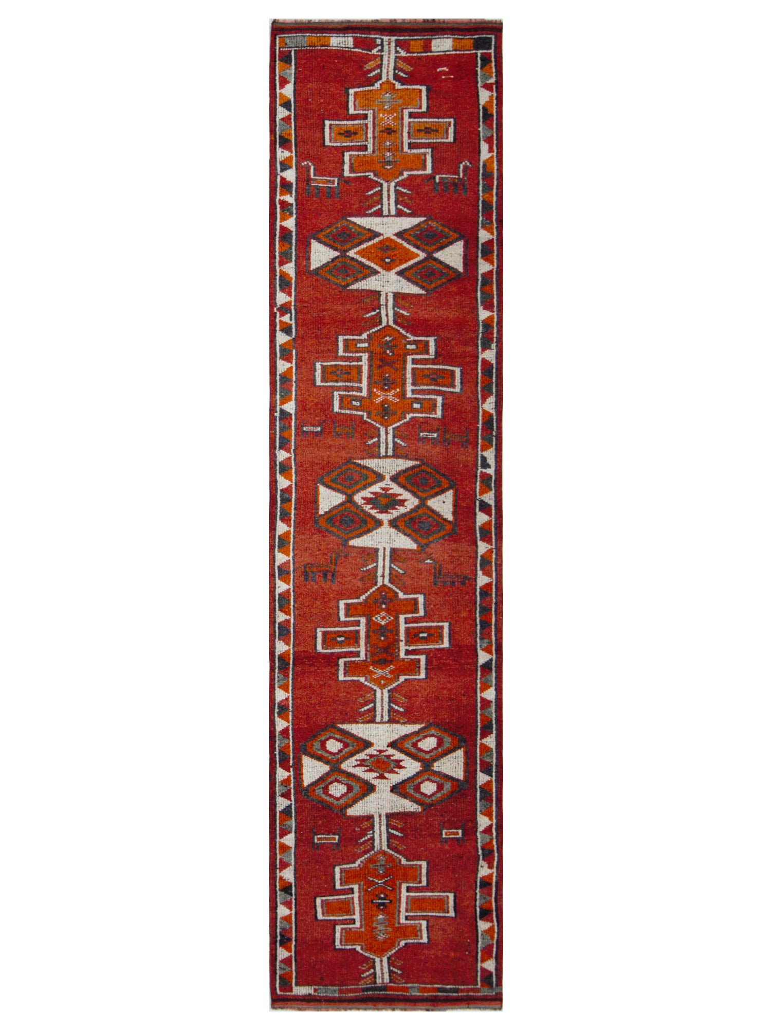 Pacific Kurdish  Orange Ivory Traditional