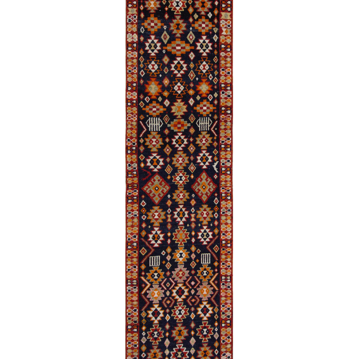 Pacific Kurdish  Black Orange Traditional