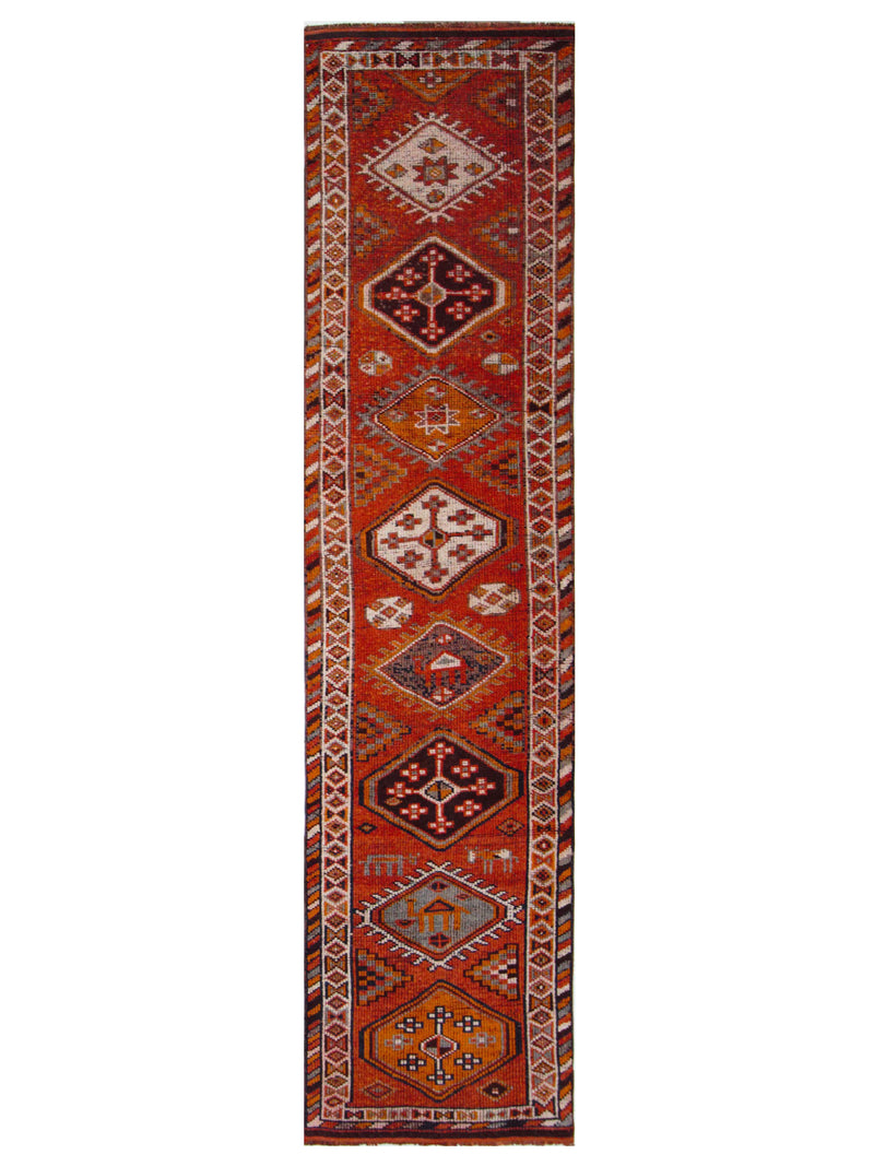 Pacific Kurdish  Orange Ivory Traditional