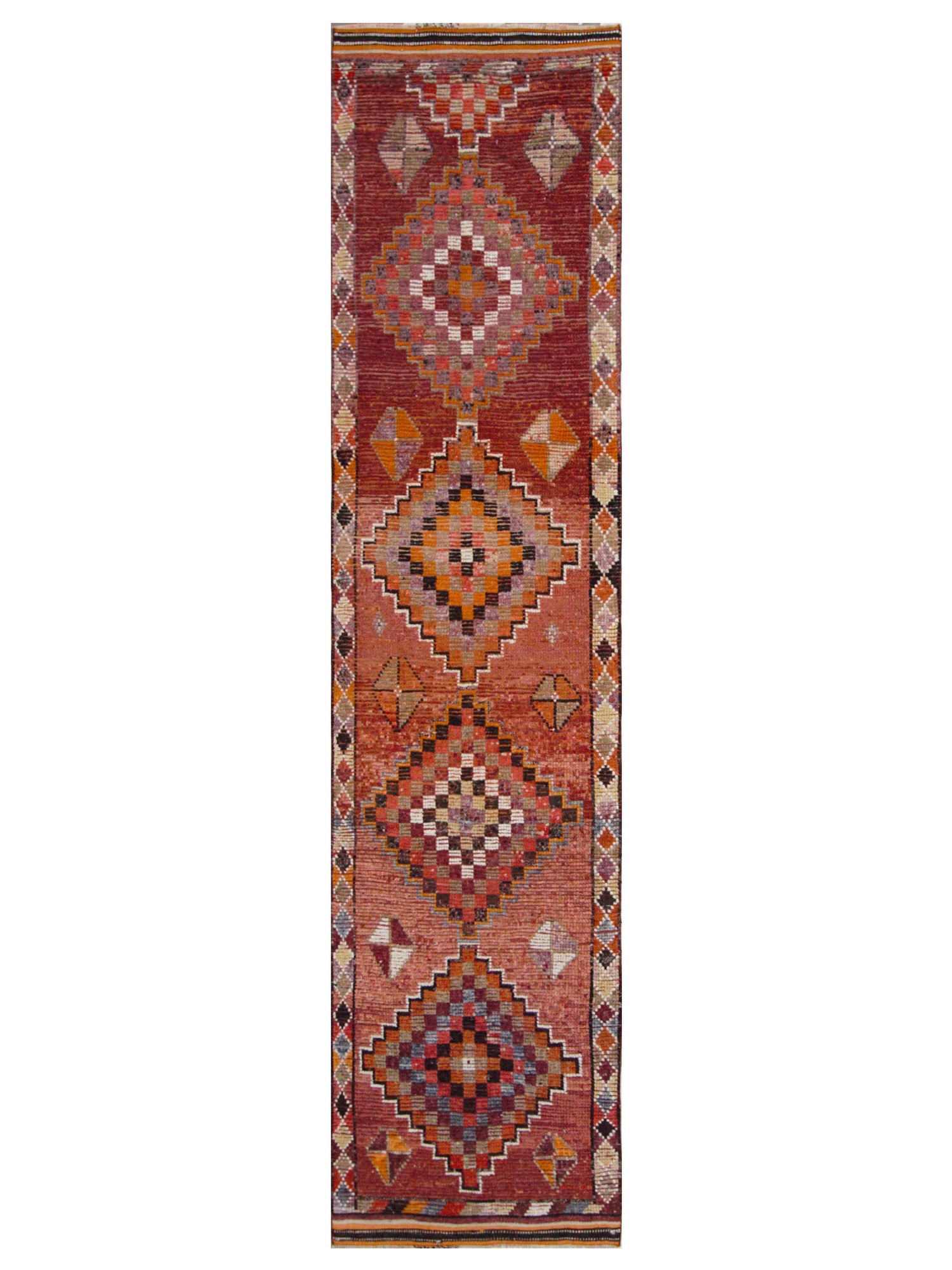 Pacific Kurdish  Orange Beige Traditional