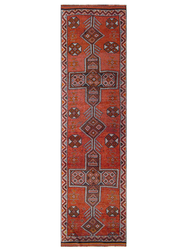 Pacific Kurdish  Orange Charcoal Traditional