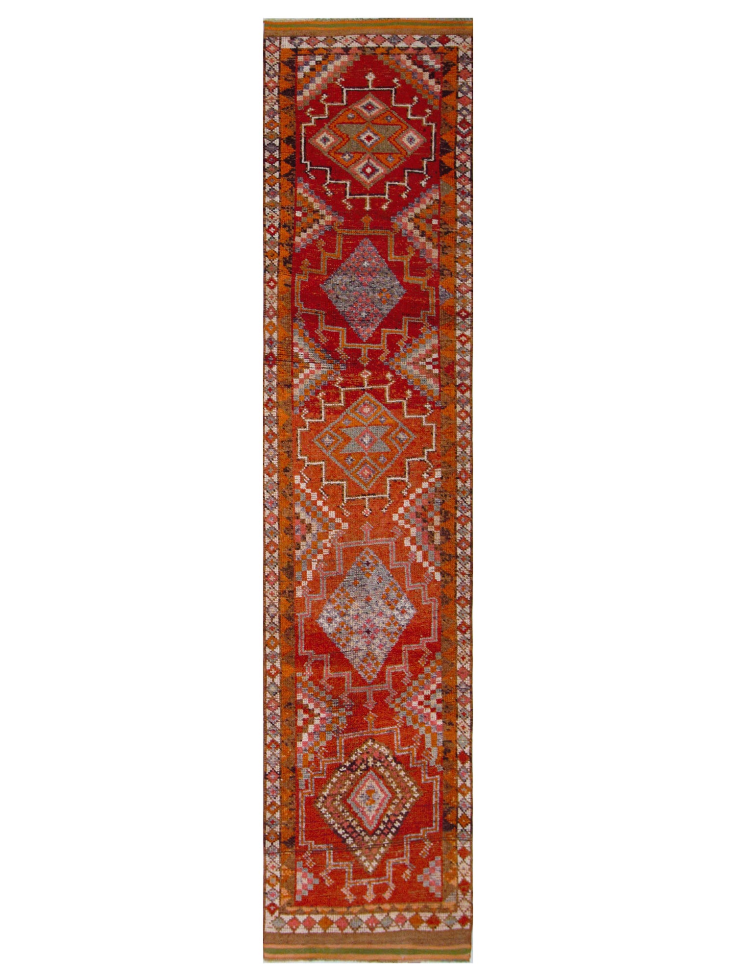 Pacific Kurdish  Orange Ivory Traditional