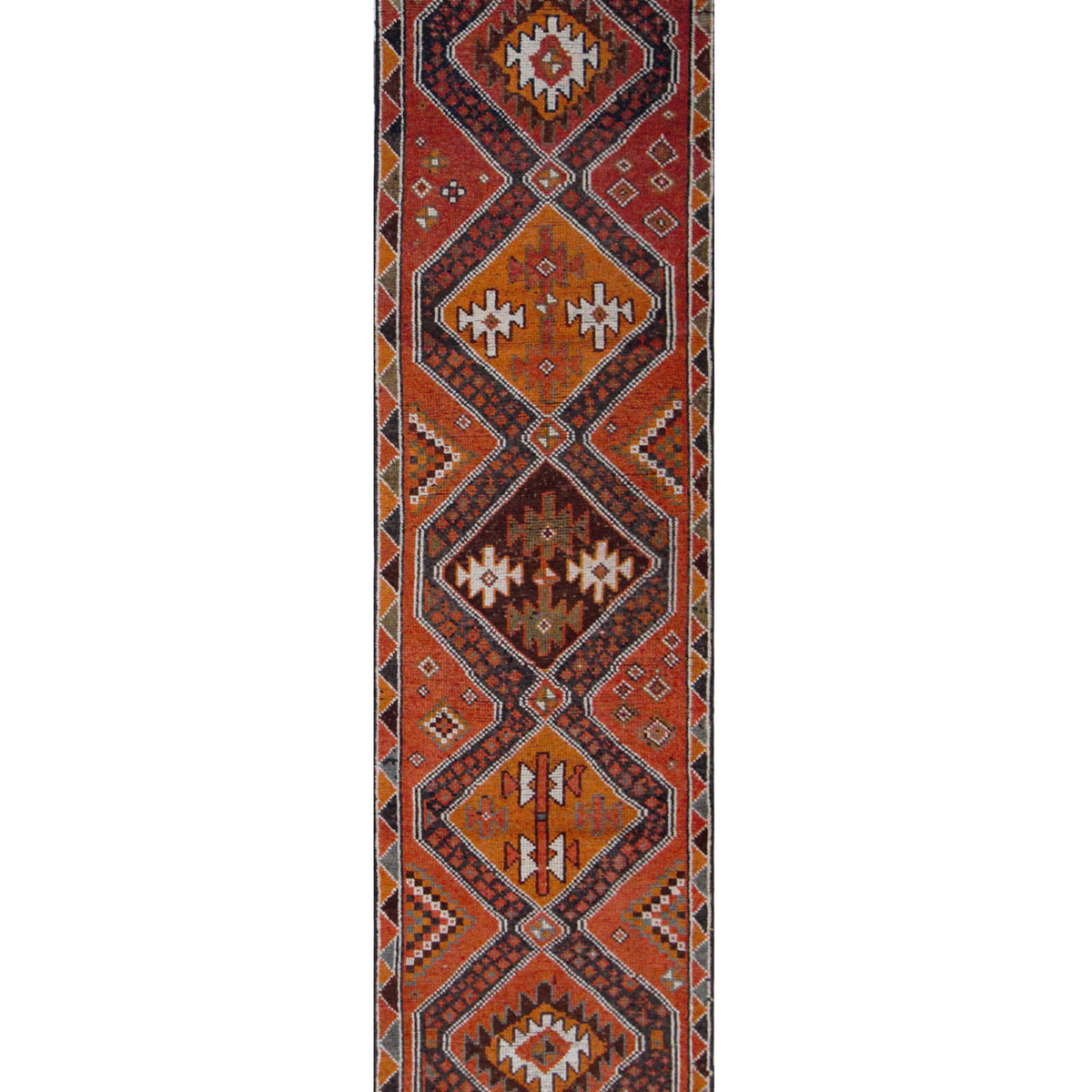 Pacific Kurdish  Orange Blue Traditional