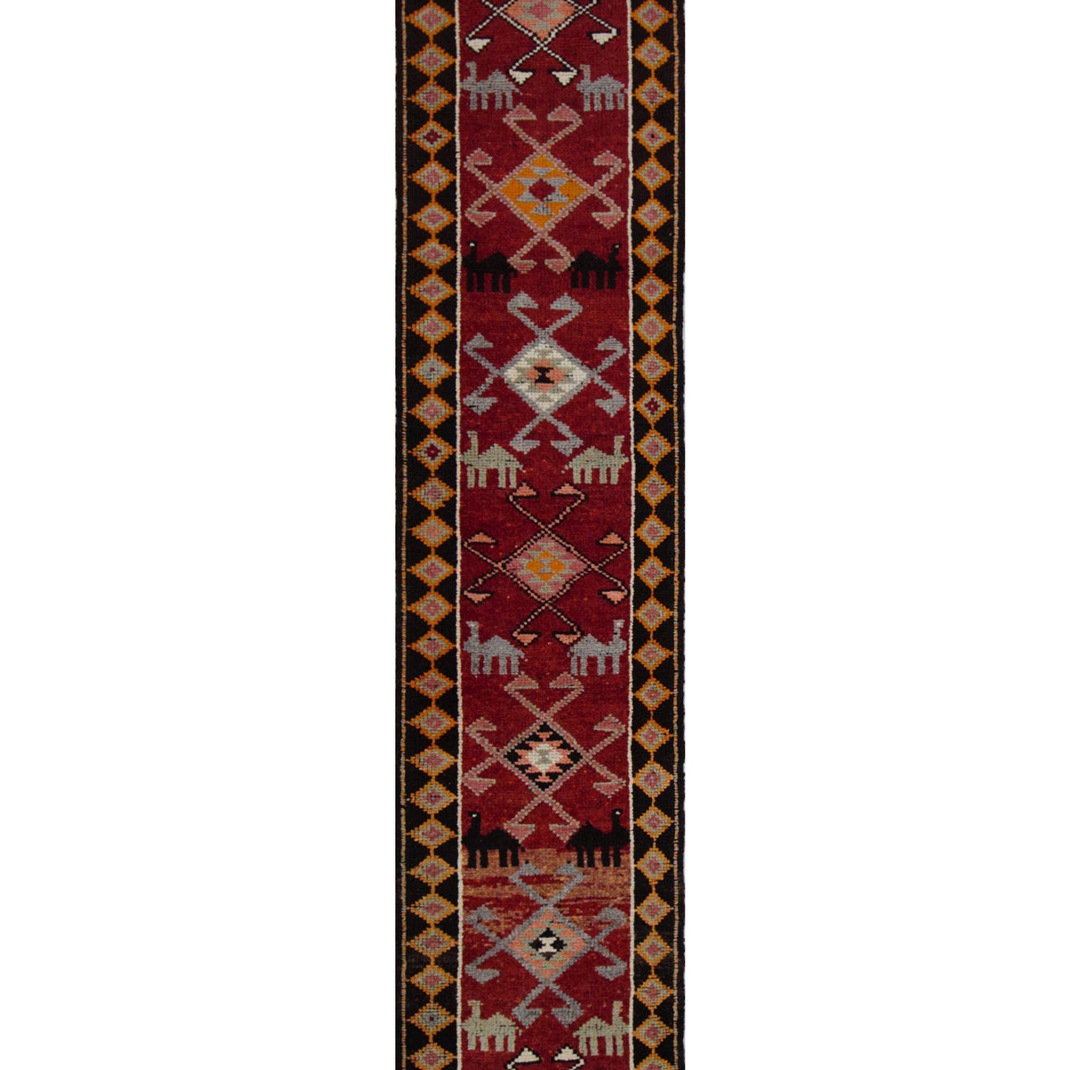 Pacific Kurdish  Rust Black Traditional