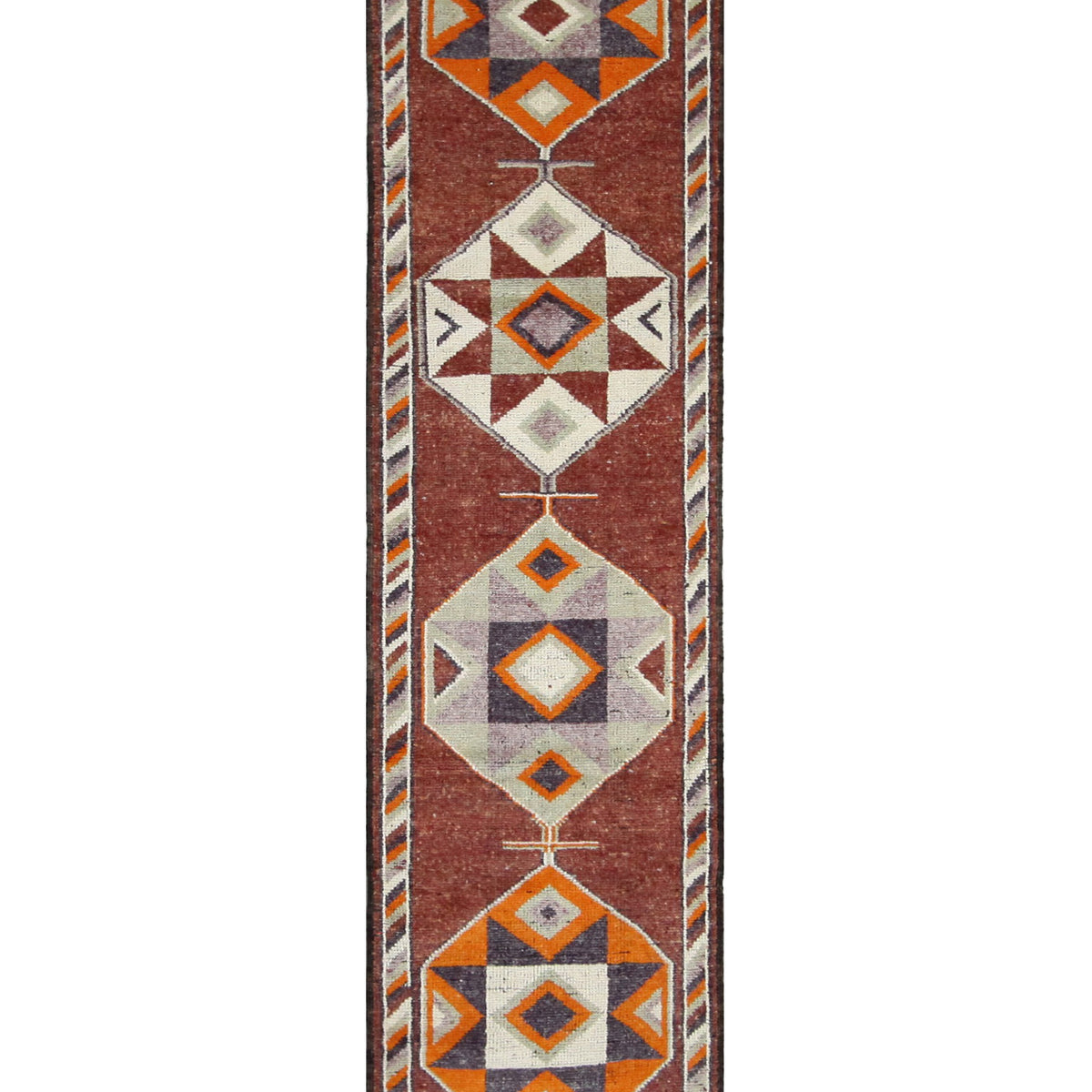 Pacific Kurdish  Burgundy Beige Traditional