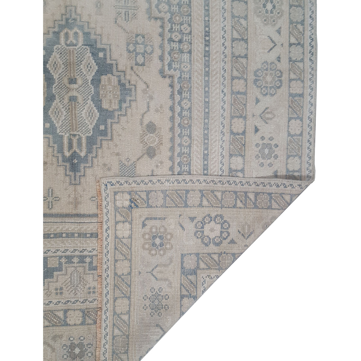 Pacific Anatolian 43572 Earth Beige Traditional Hand Knotted Rug