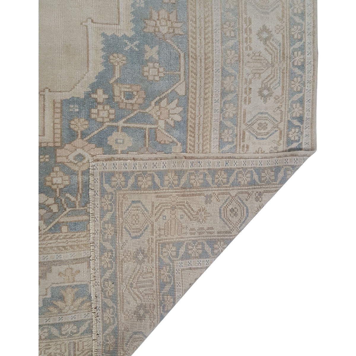 Pacific Anatolian 43573 Earth Beige Traditional Hand Knotted Rug