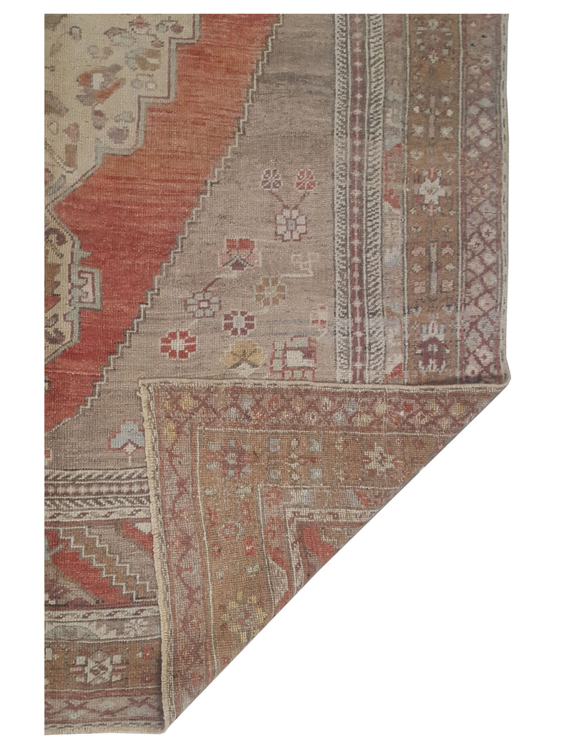 Pacific Anatolian 43576 Rust Beige Traditional Hand Knotted Rug