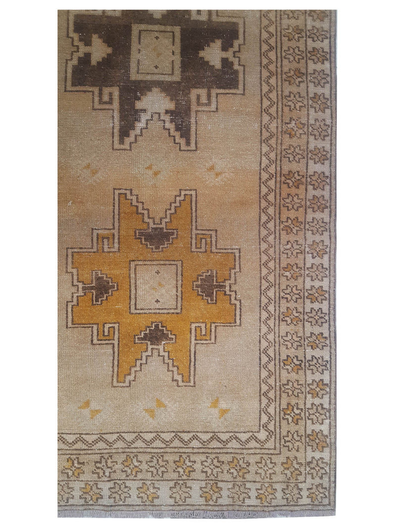 Pacific Anatolian 43581 Ivory Red Traditional Hand Knotted Rug