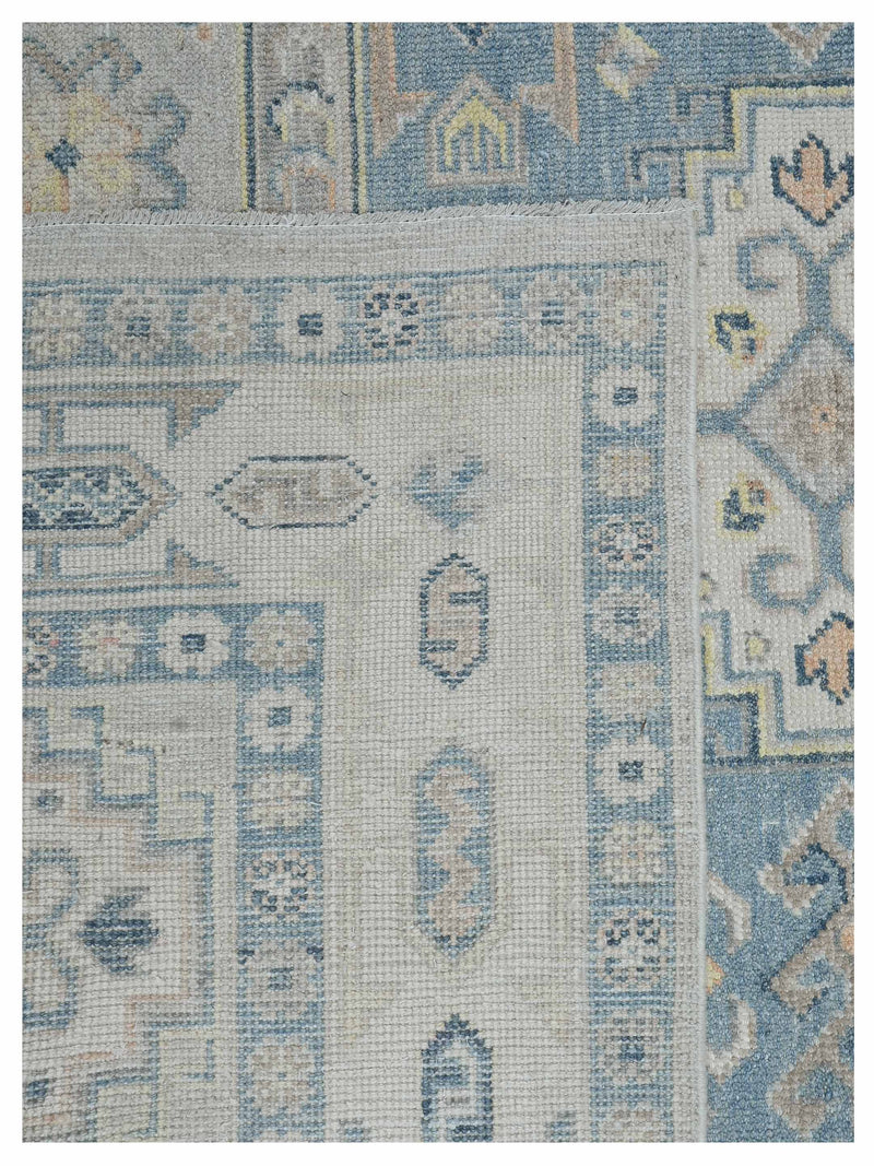 Pacific Ushak 43592 Lt.Grey Ivory Transitional Hand Knotted Rug