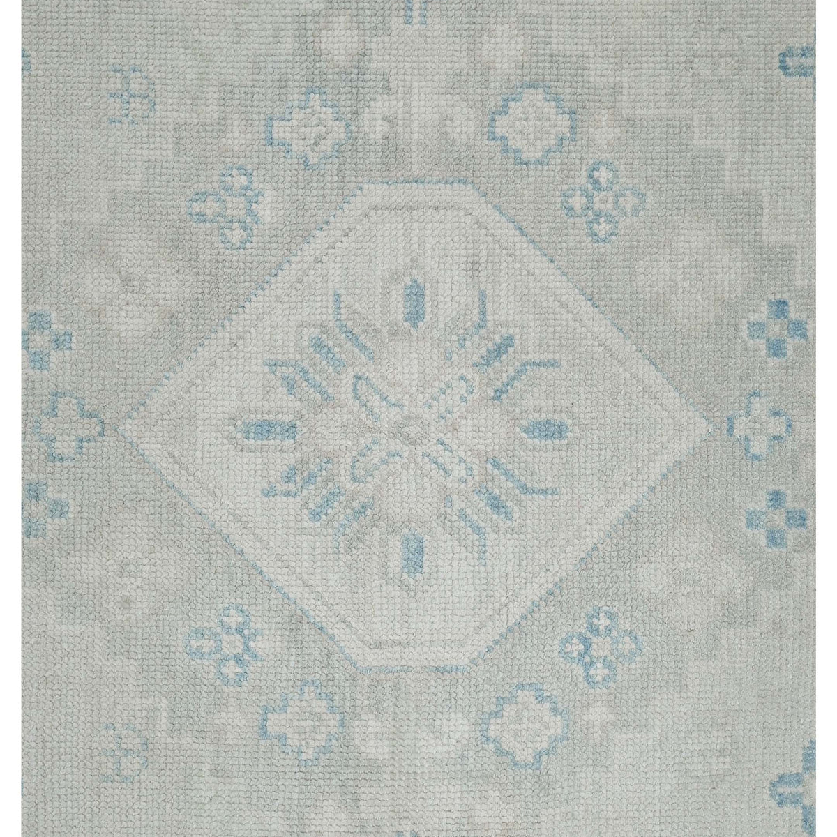 Pacific Ushak 43593 Lt.Grey Lt.Grey Transitional Hand Knotted Rug