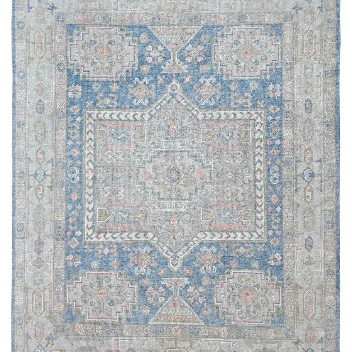 Pacific Ushak  Blue Lt.Grey Transitional