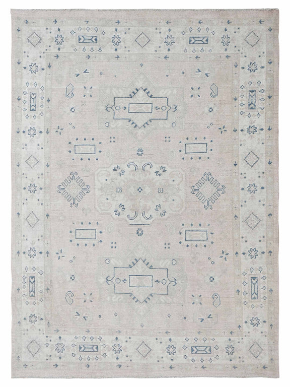 Pacific Ushak  Pink Ivory Transitional