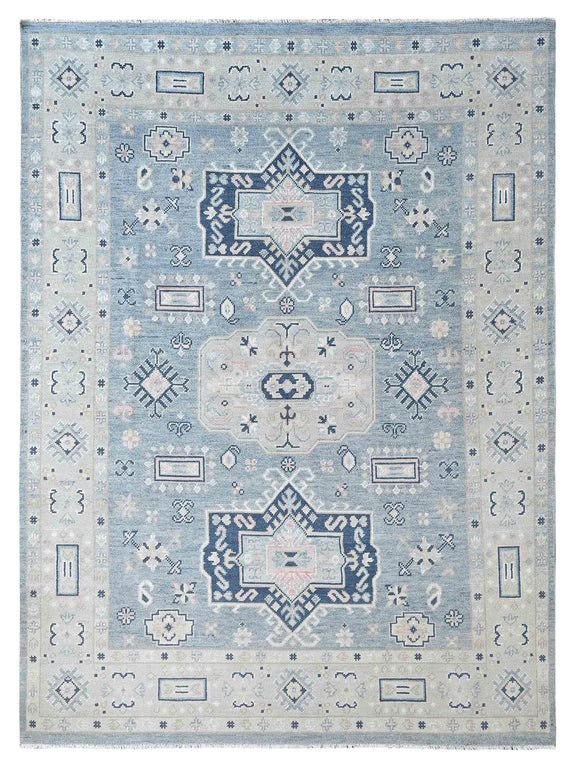 Pacific Ushak  Blue Lt.Grey Transitional