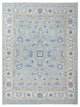 Pacific Ushak  Blue Ivory Transitional