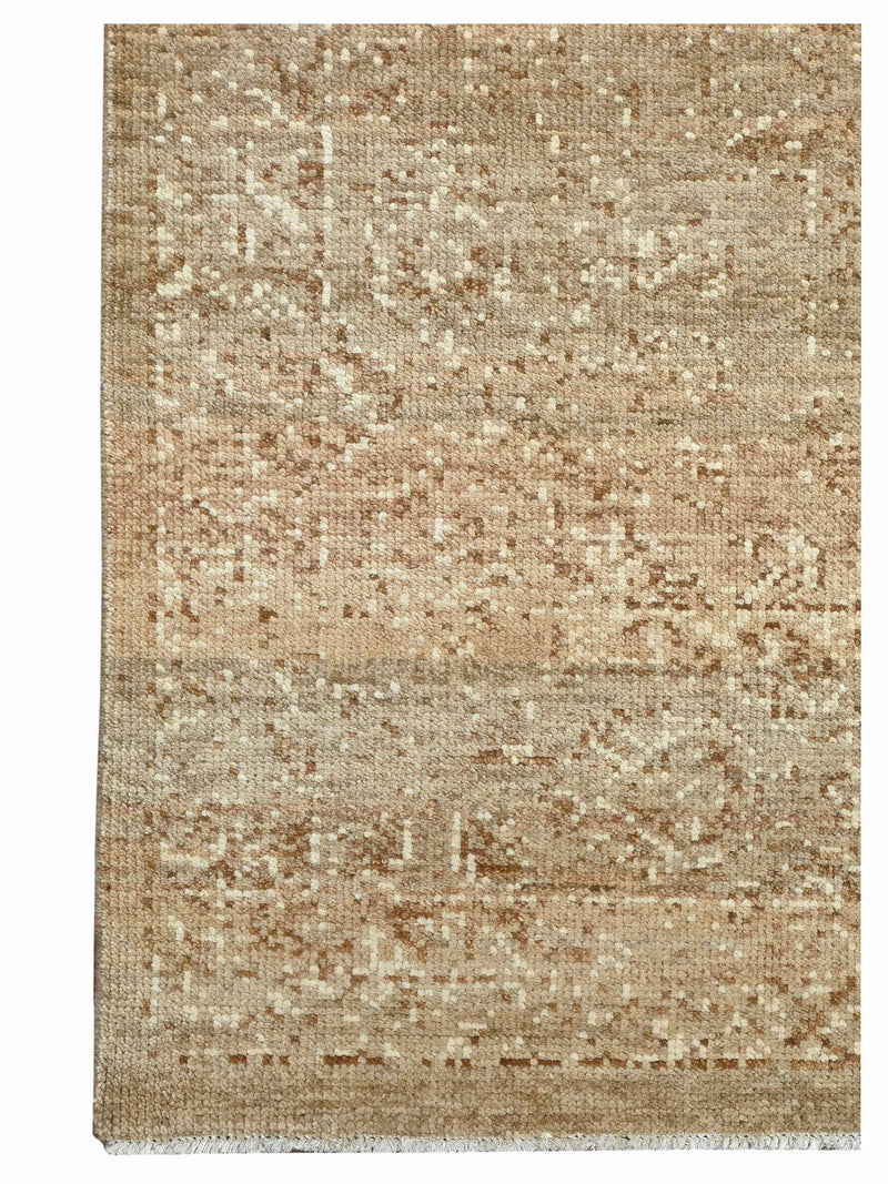 Pacific Ushak 43603 Camel Camel Transitional Hand Knotted Rug
