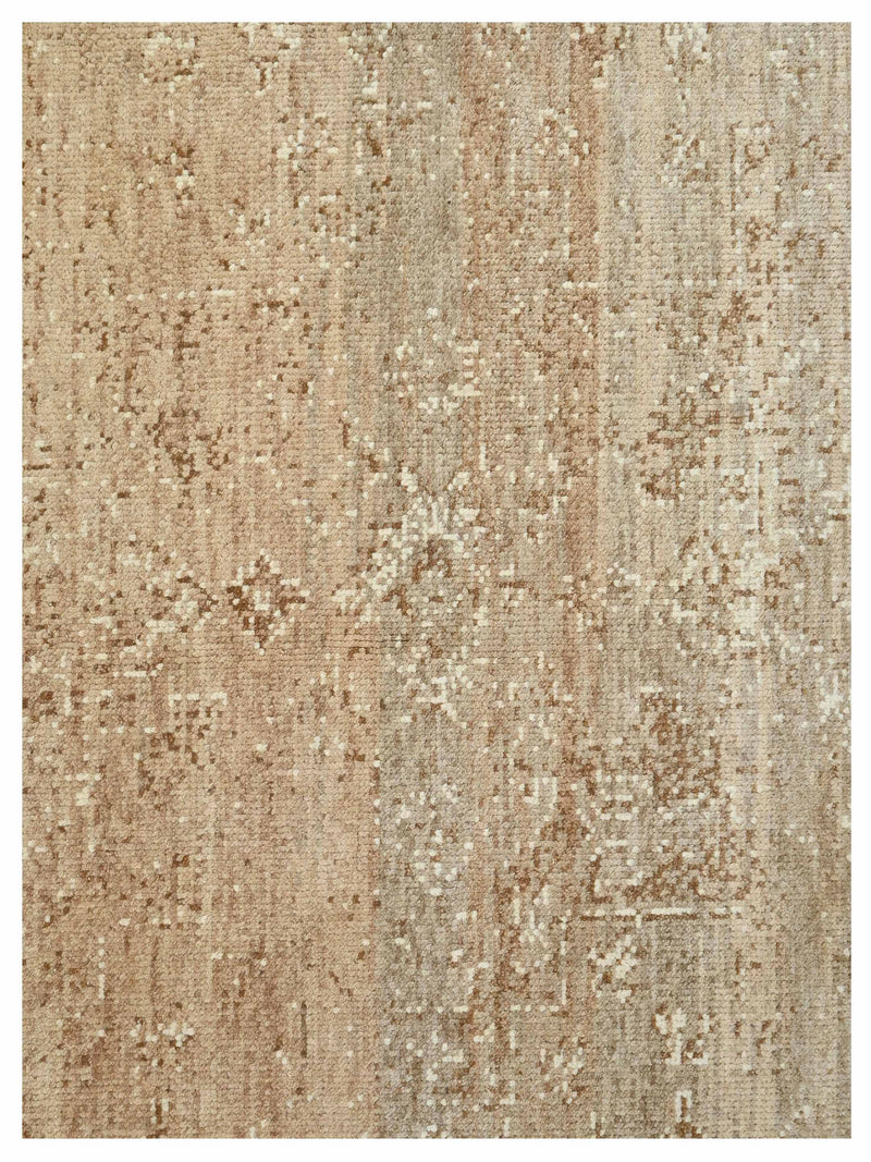 Pacific Ushak 43603 Camel Camel Transitional Hand Knotted Rug