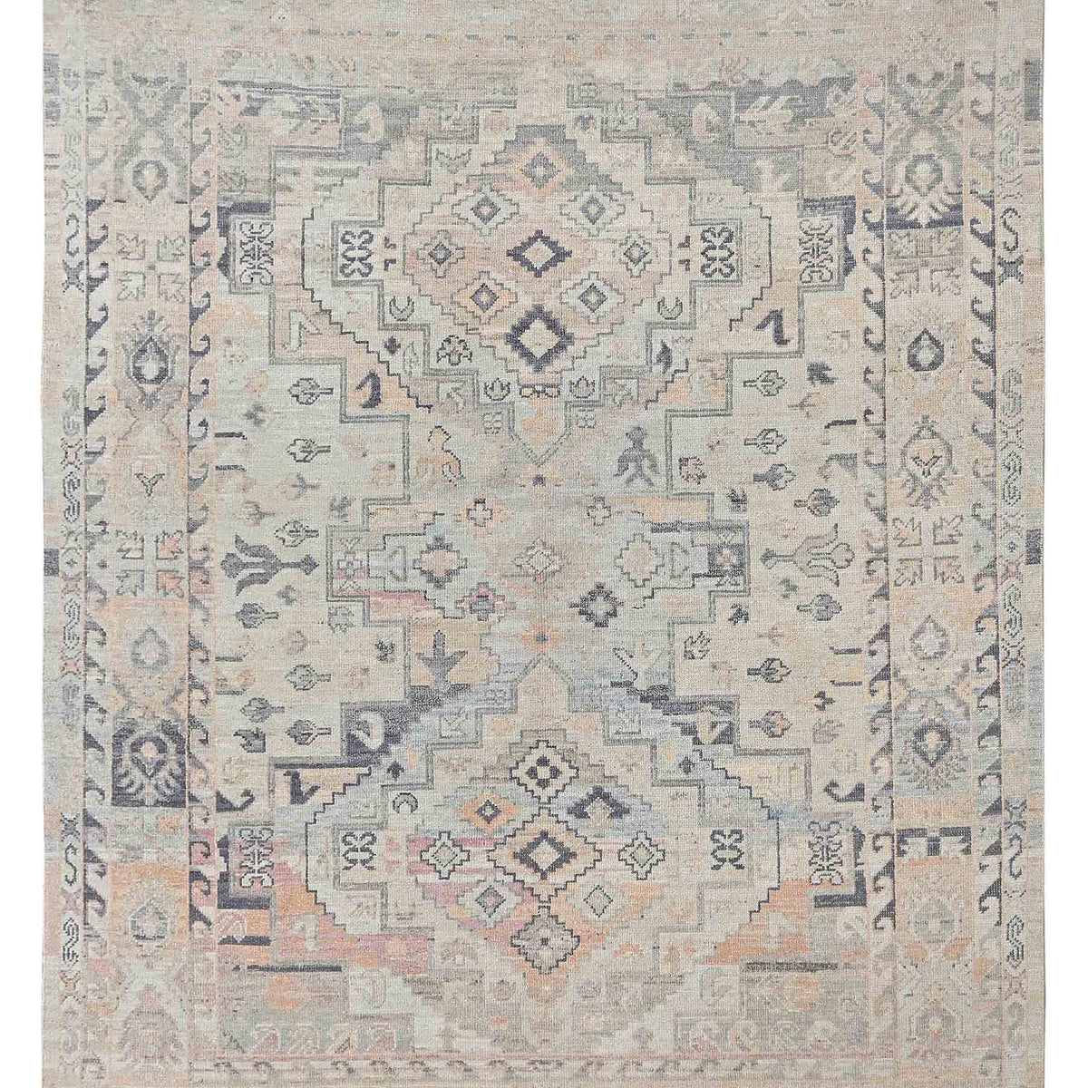 Pacific Ushak  Beige Peach Transitional