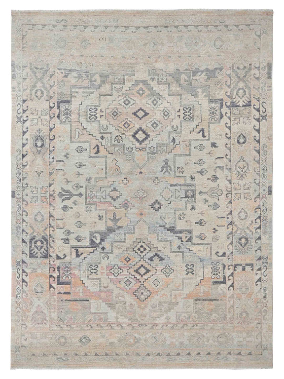 Pacific Ushak  Beige Peach Transitional