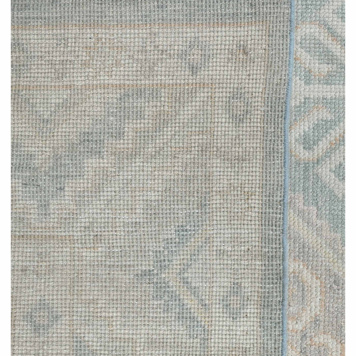 Pacific Ushak 43609 Spruce Beige Transitional Hand Knotted Rug