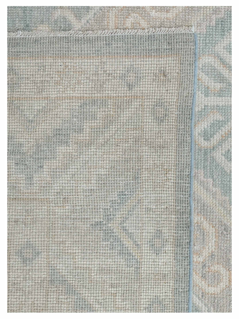 Pacific Ushak 43609 Spruce Beige Transitional Hand Knotted Rug