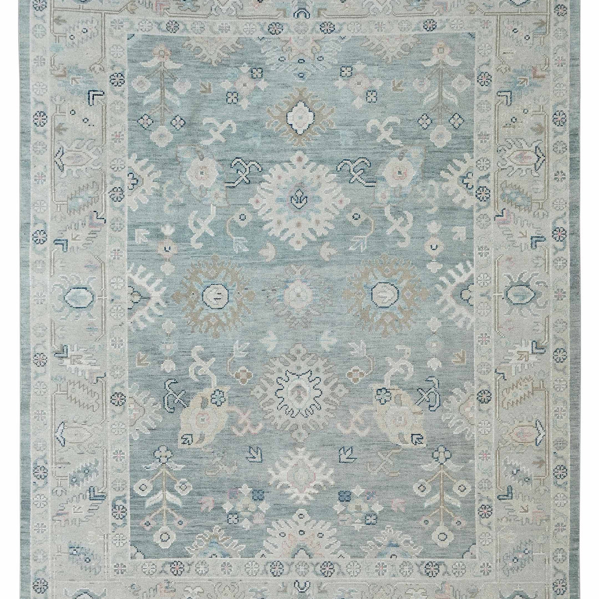 Pacific Ushak  Grey Beige Transitional