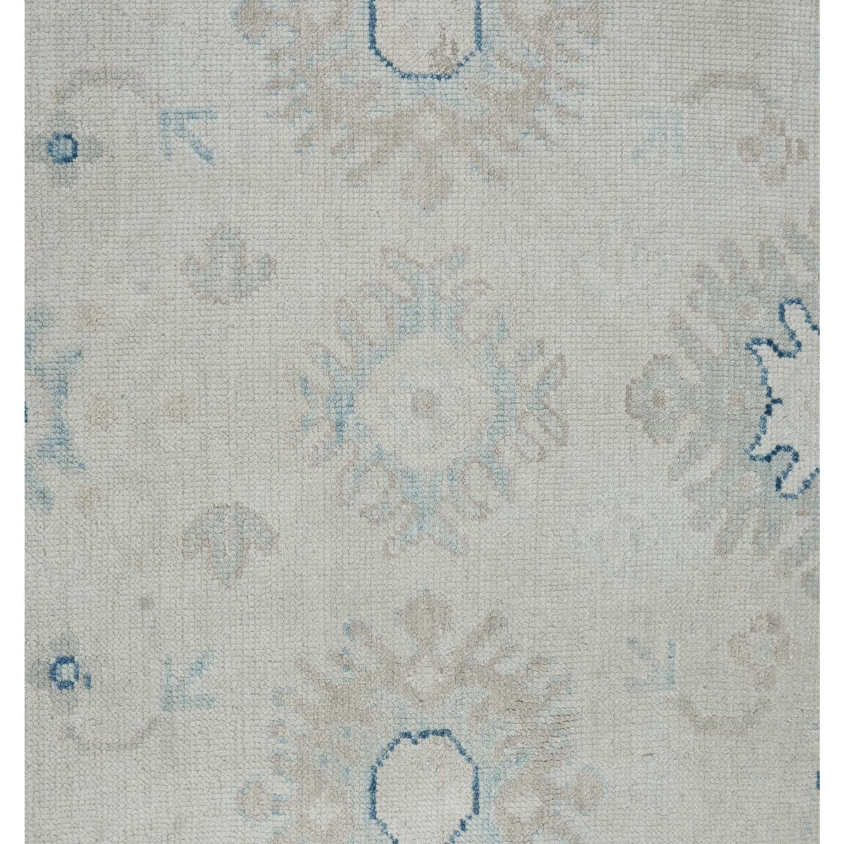 Pacific Ushak 43618 Beige Lt.Grey Transitional Hand Knotted Rug