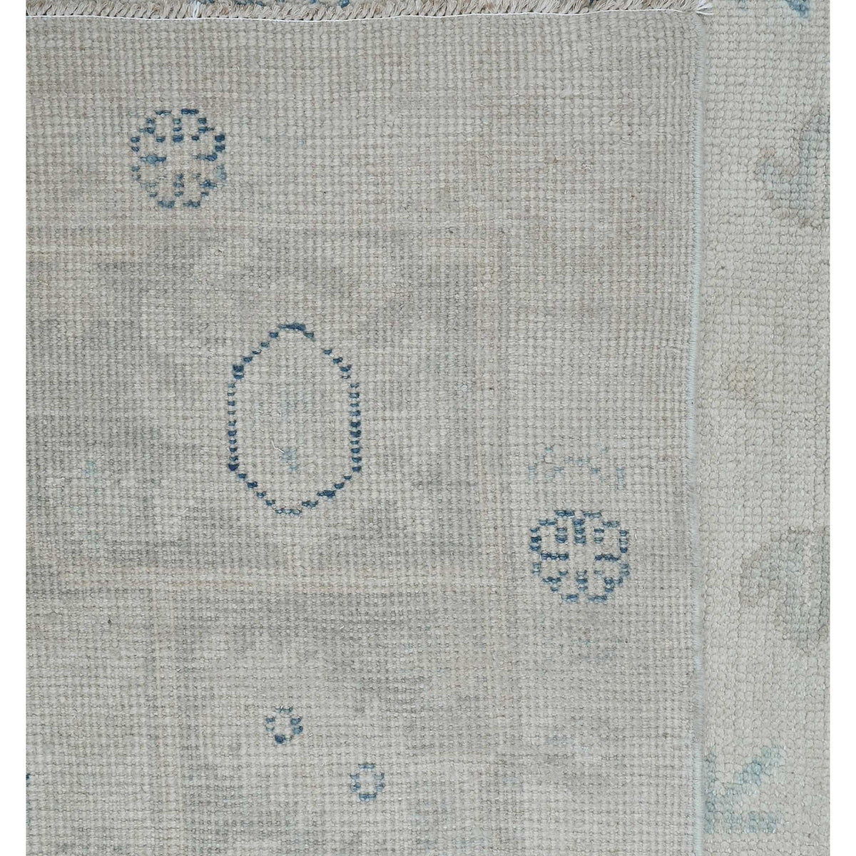 Pacific Ushak 43618 Beige Lt.Grey Transitional Hand Knotted Rug