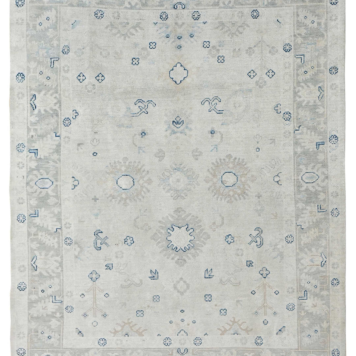 Pacific Ushak  Beige Lt.Grey Transitional