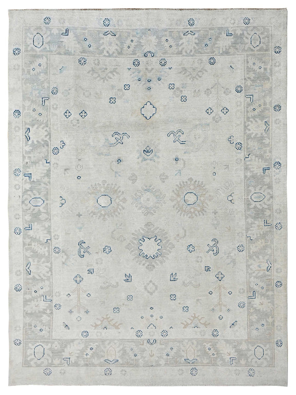 Pacific Ushak  Beige Lt.Grey Transitional