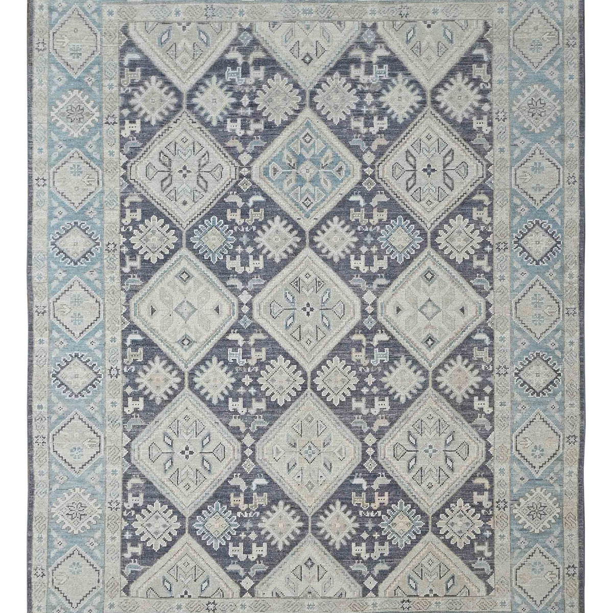 Pacific Ushak  D.Grey Sky Blue Transitional