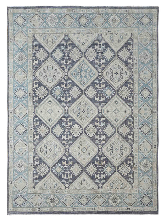 Pacific Ushak  D.Grey Sky Blue Transitional