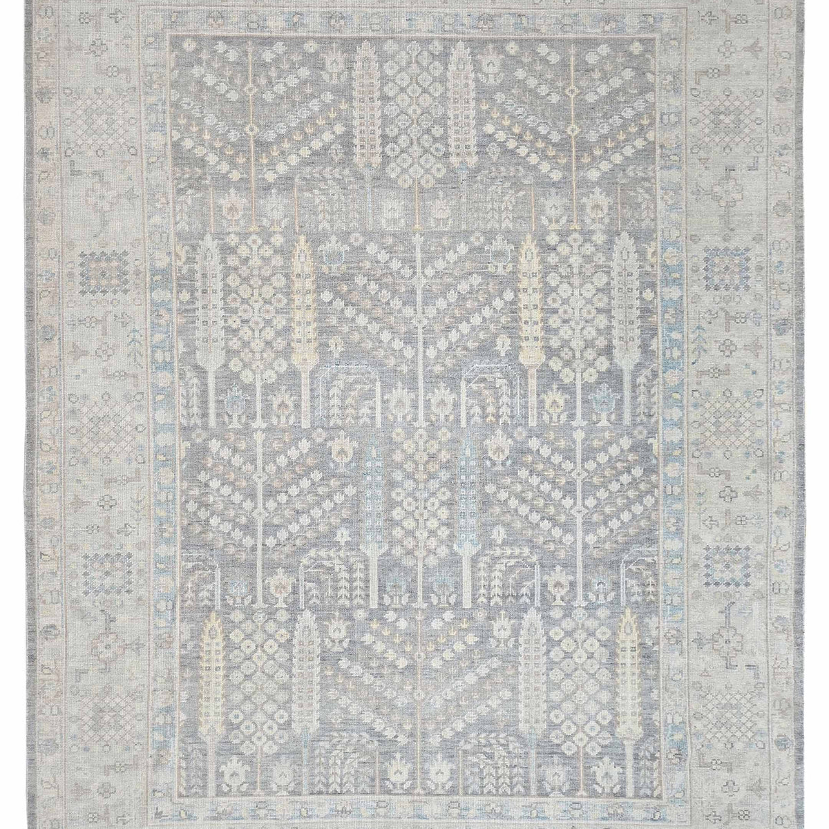 Pacific Ushak  Lt.Grey Beige Transitional