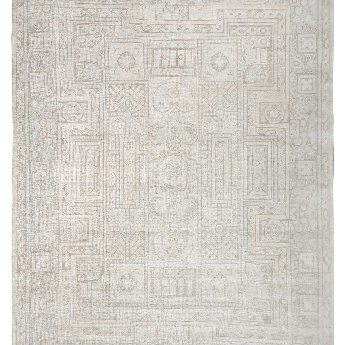 Pacific Ushak  Beige Beige Transitional