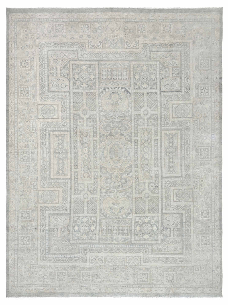 Pacific Ushak  Lt.Grey Beige Transitional