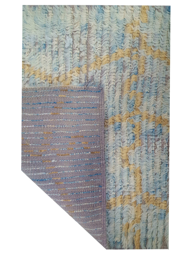 Pacific Moroccan 43660 Beige Sky Transitional Hand Knotted Rug