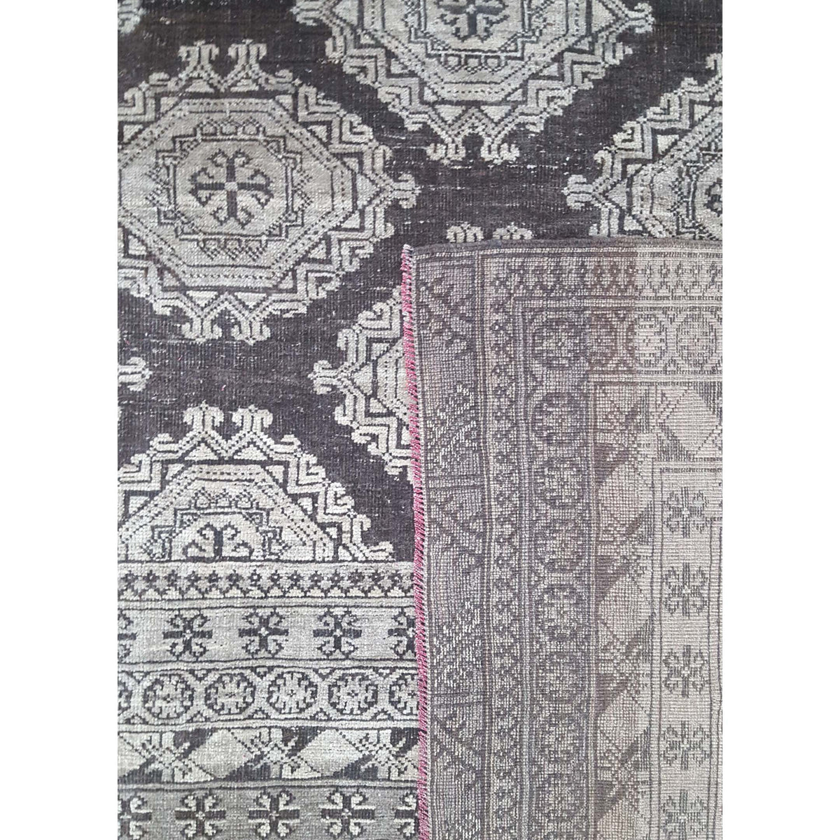 Pacific Arsari 43663 Brown Mocha Transitional Hand Knotted Rug
