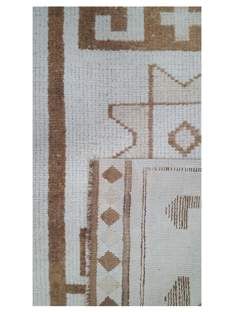 Pacific Anatolian-Natural 43672 Beige Camel Transitional Hand Knotted Rug
