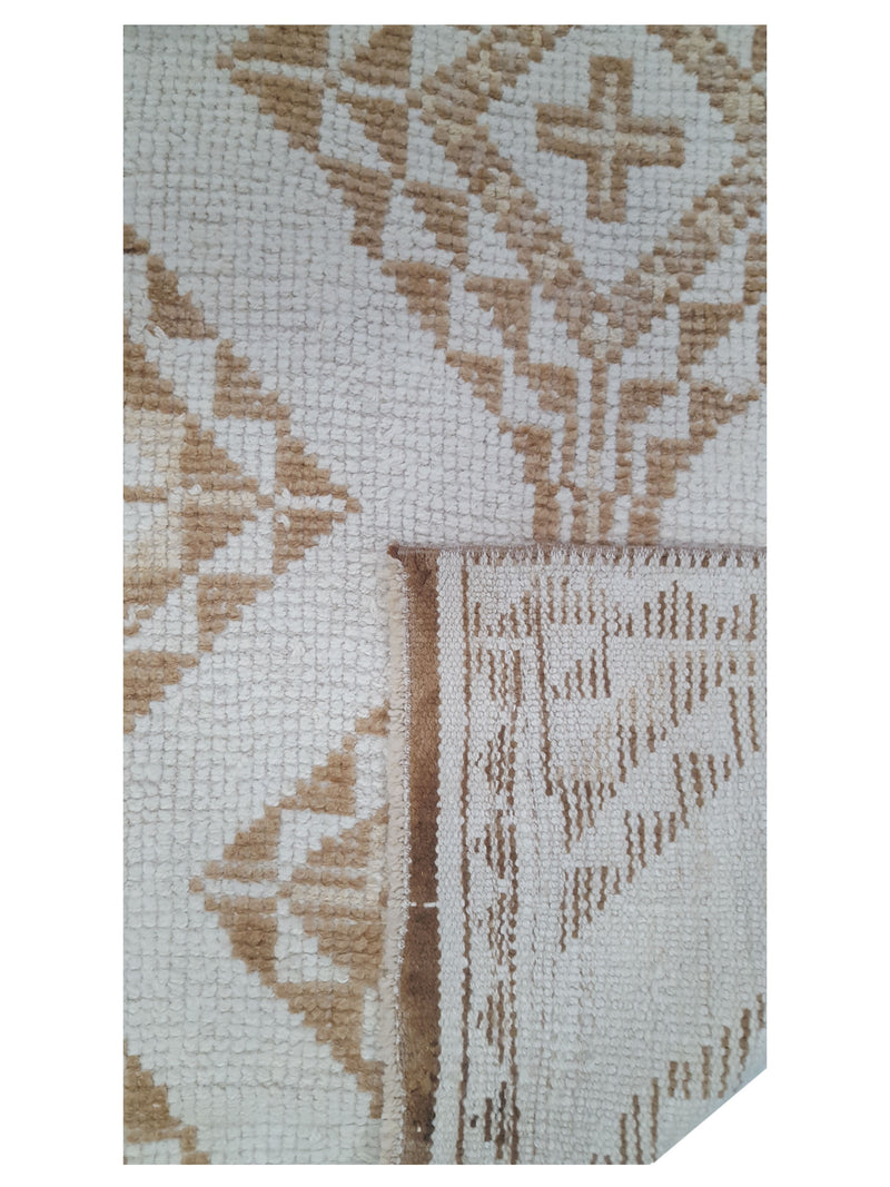 Pacific Anatolian-Natural 43673 Beige Camel Transitional Hand Knotted Rug