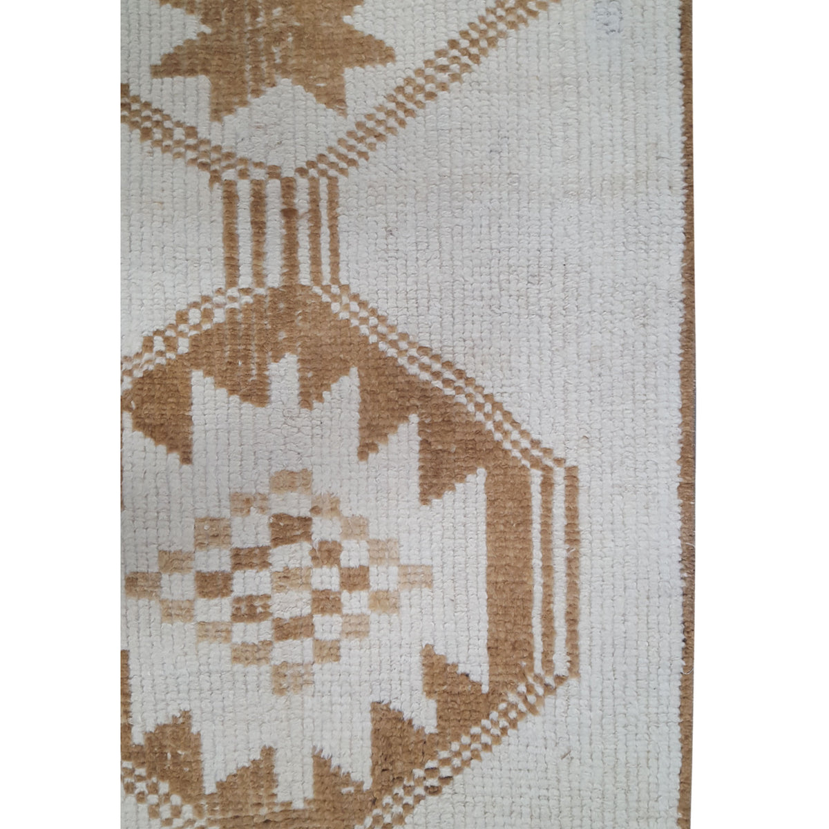 Pacific Anatolian-Natural 43674 Beige Camel Transitional Hand Knotted Rug