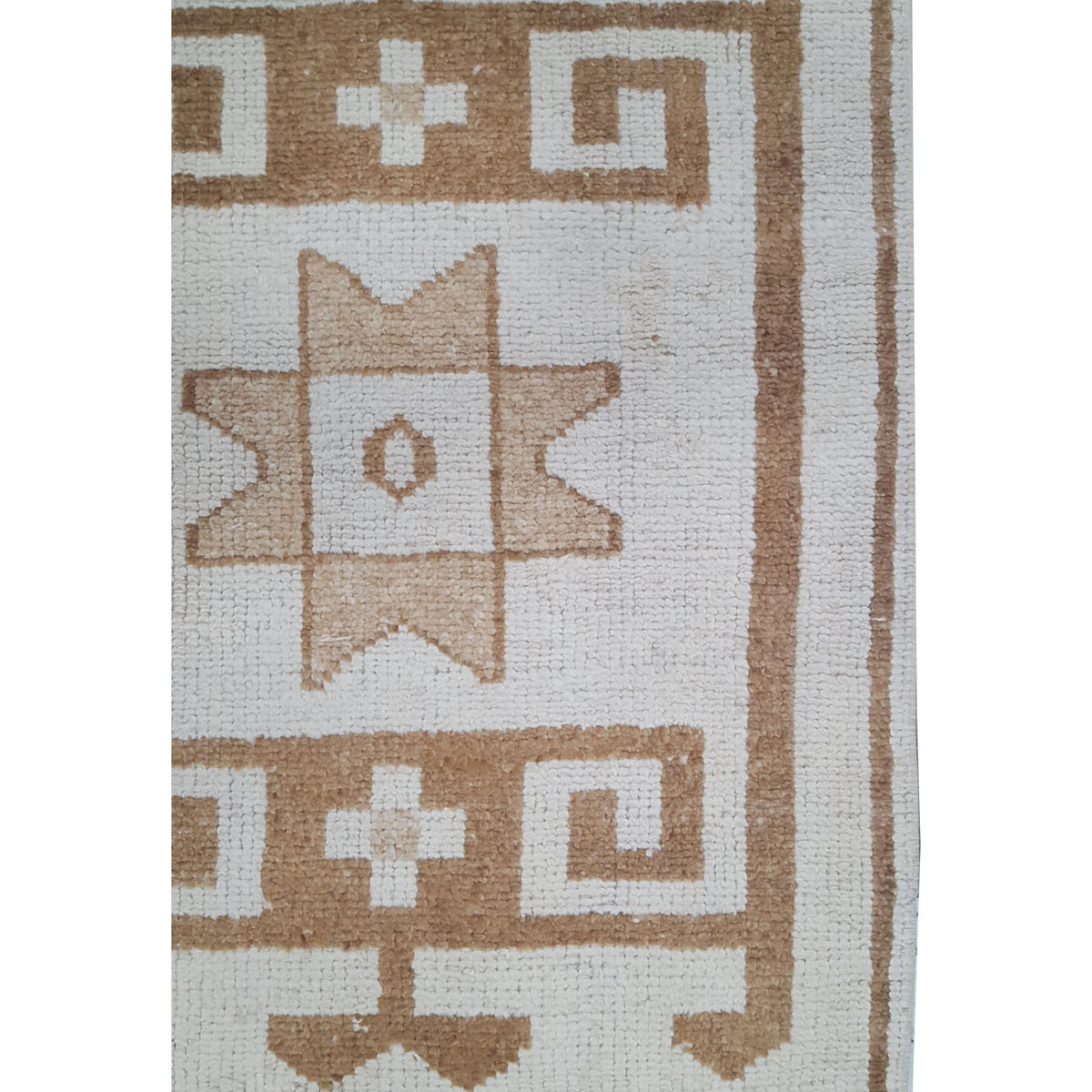 Pacific Anatolian-Natural 43677 Beige Camel Transitional Hand Knotted Rug